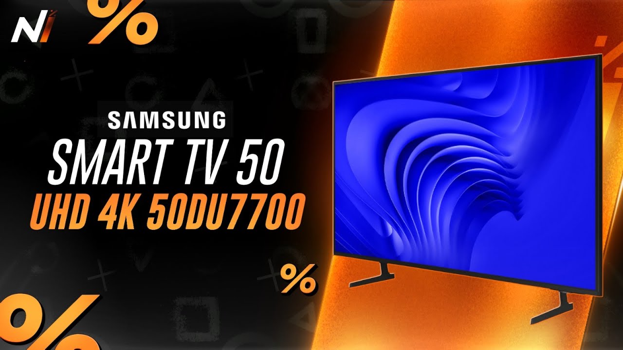 Samsung Smart TV 50" UHD 4K 50DU7700 2024 | BLACK FRIDAY 2024 | ‹ Nerd Indica ›