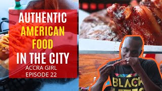 AN EXCITING AMERICAN-THEMED RESTAURANT IN ACCRA GHANA | ACCRA GIRL EPISODE 22
