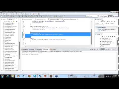 Core Java Topic 17 Static Keyword In Java
