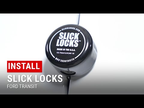 Installing Slick Locks on our Ford Transit Cargo Van