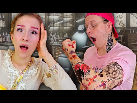 KITEK ROBI TATUAŻ NA CAŁEJ RĘCE!!!