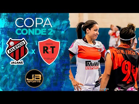 Atlético Jaçanã x Real Treze -🏆- Copa Conde 2/INN FUTSAL FEMININO