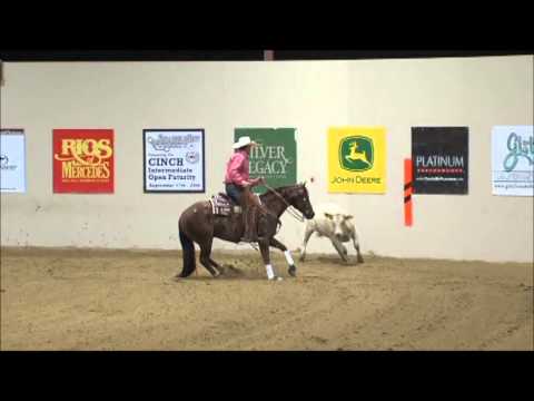 2012 NRCHA Open Bridle Horse Spectacular Fence Work