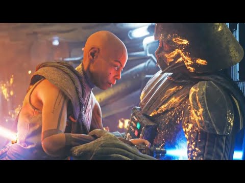 Star Wars Jedi: Survivor Cere Fights Darth Vader BOSS FIGHT (4K 60FPS)