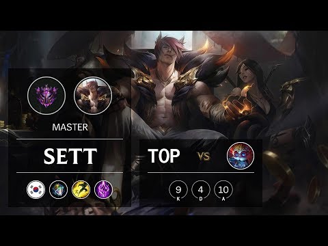 Sett Top vs Heimerdinger - KR Master Patch 10.2