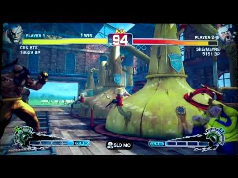 SSF4 - CRK BTS (Sagat) Vs. ShErMaYNE (Rufus)
