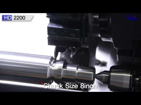 HYUNDAI WIA CNC MACHINE TOOLS HD2200M 3-Axis CNC Lathes (Live Tools) | Hillary Machinery Texas & Oklahoma (1)