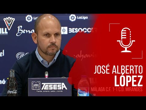 🎙️ J8. Málaga CF 1-1 C.D. Mirandés, José Alberto López