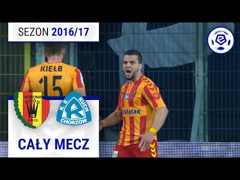 (1/2) Korona Kielce - Ruch Chorzów | CAŁY MECZ | Ekstraklasa 2016/17 | 28. Kolejka