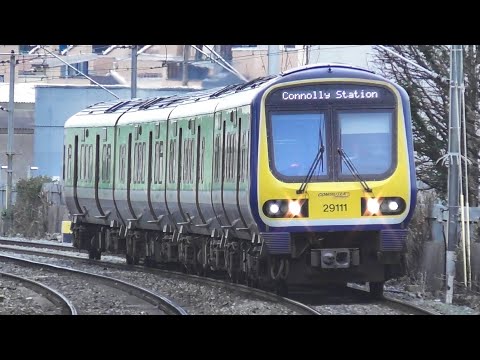 Irish Rail 29000 Class Commuter Train 29111 - Howth Junction Station, Dublin
