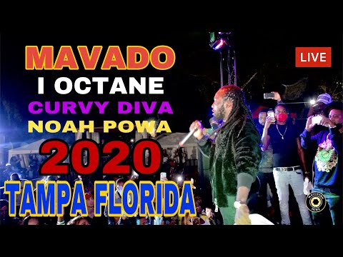 MAVADO, I-OCTANE, NOAH POWA, YANIQUE CURVY DIVA, LIVE IN TAMPA FLORIDA DEC 2020