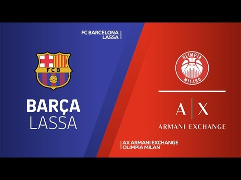 FC Barcelona Lassa - AX Armani Exchange Olimpia Milan Highlights | EuroLeague RS Round 9
