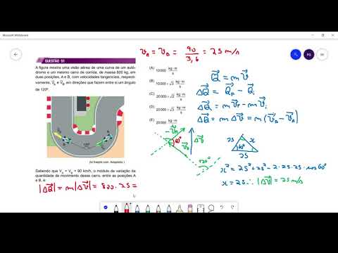 UNESP 2021 - Física Segunda fase - Resolução