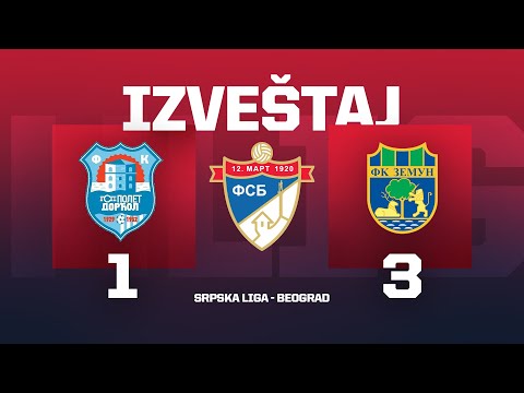 Izveštaj GSP POLET DORĆOL - ZEMUN Srpska Liga Beograd 27. Kolo