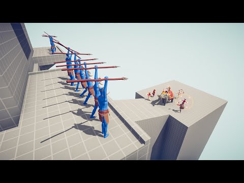 50x Spear Thrower Vs Every Team - Totally Accurate Battle Simulator | TABS