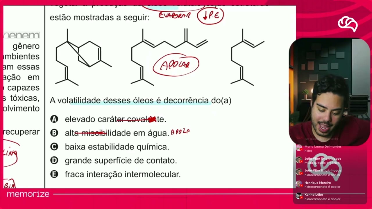 Resolução em Vídeo — Questão 104 ENEM 2020 PPL