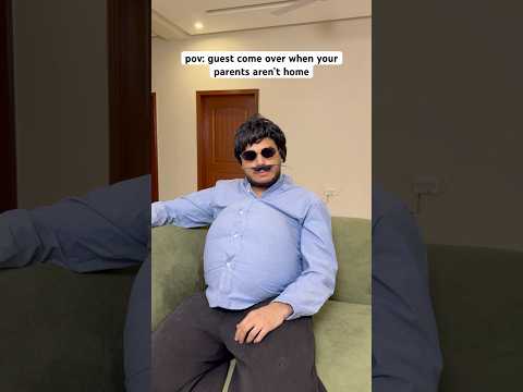 When guest come over and your parent aren’t home #funny #comedy