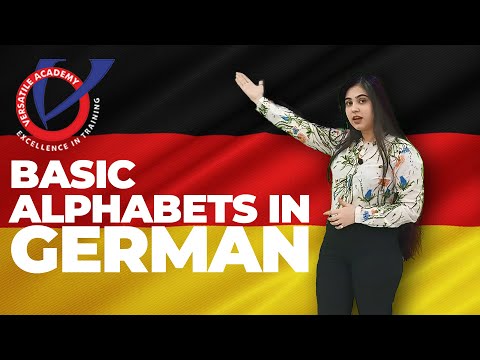 Learn The Basic German alphabets | Quick and Easy | Yashica Vats | Versatile Academy Nashik