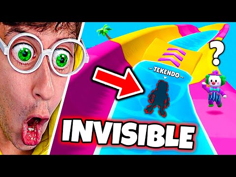 HACKER'S HIDEAWAY 😈 to WIN 100,000 Gems 💎🤑!! (I'm invisible 😎) - Stumble Guys TEKENDO