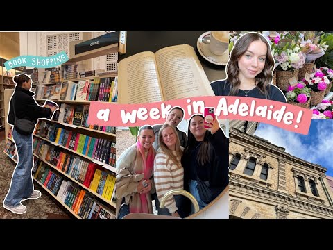 girls trip to Adelaide!! ✈️ book shopping, exploring, wineries & book cafes!