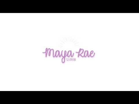 Maya's Bat Mitzvah Logo Animated