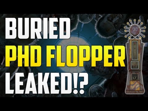 Black Ops 2 Zombies Map "BURIED" - PHD Flopper LEAKED + Returning!? - Found in DLC Trailer!