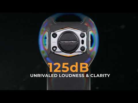 Blows your ears!📣OUKITEL WP22 rugged phone with 125dB volume speaker | HiFi Quality & Loud enough!