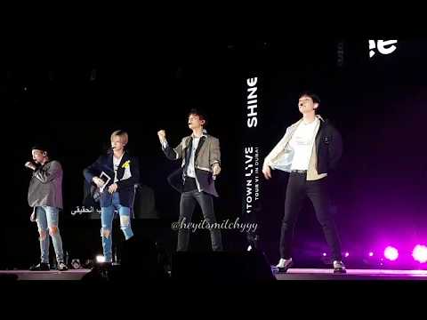 [FANCAM]  SMTOWN in DUBAI 06042018 - SHINEE [ REPLAY & SHERLOCK + MENT]