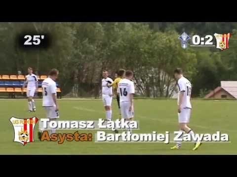 Tomasz Łątka 0:2 (25') 19 kolejka A klasy: Krokus - Płomień (01.06.2014r.)