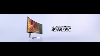 Video 1 of Product LG 49WL95C UltraWide 49" Curved Monitor