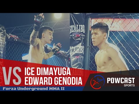 Forza MMA: Ice Dimayuga vs Edward Genodia, Quick Knockout!