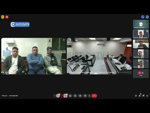 Convalidación de detención por presunto delito de extorsión contra Fabrizzio Leyton Gutiérrez