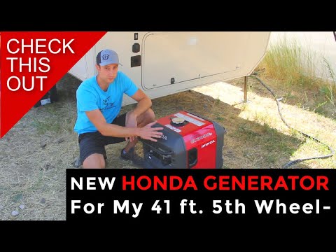 Honda EU3000is Generator for the 5th Wheel