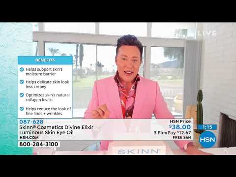 Skinn Cosmetics Divine Elixir Luminous Skin Eye Oil