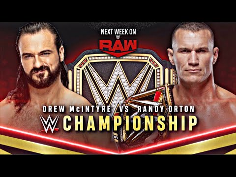 Drew Mcintyre Vs Randy Ortan-Wwe Raw Highlights 16 November 2020