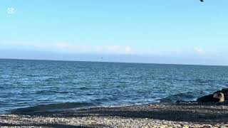 Enjoy Relaxing Ocean Sound & Natural Sounds on the Oshawa Beach with Beautiful White Water Noise
