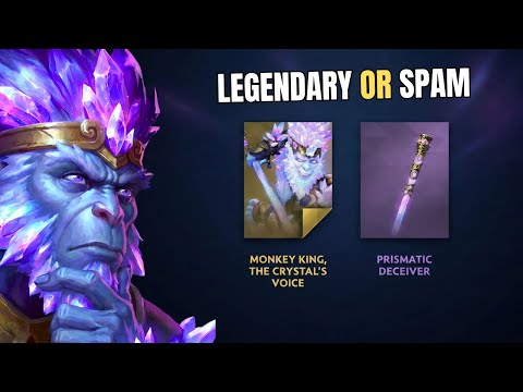 Don't Spin⚠️ before watching this | Monkey King Crystal Voice Legendary Bundle Review