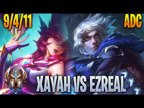 Xayah vs Ezreal - ADC - EUW Challenger 10.22