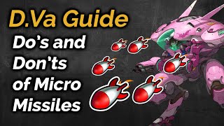 Do's and Don'ts of Micro Missile Usage | Overwatch D.Va Guide