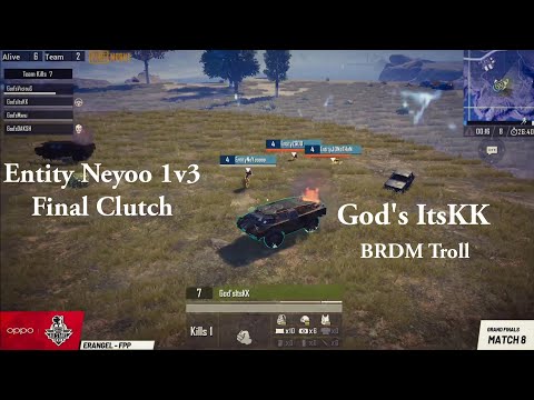 God's ItsKk BRDM Troll | Entity Neyo 1v2 Final Clutch for the Win | PMAS