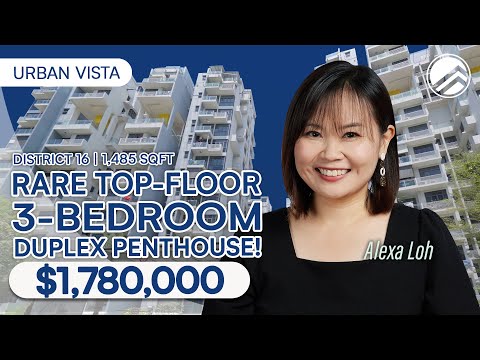 Urban Vista - 3-Bedroom Duplex Penthouse in District 16 | $1,780,000 | Alexa Loh