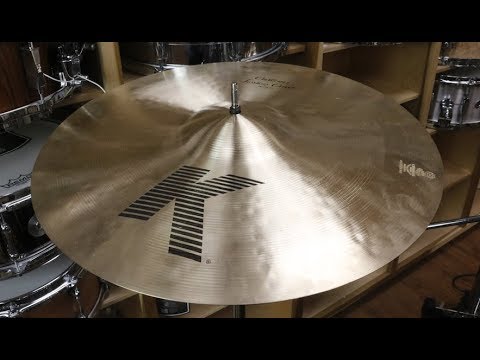 Zildjian 18" K Custom Session Crash-Demo of Exact Cymbal-1454 grams