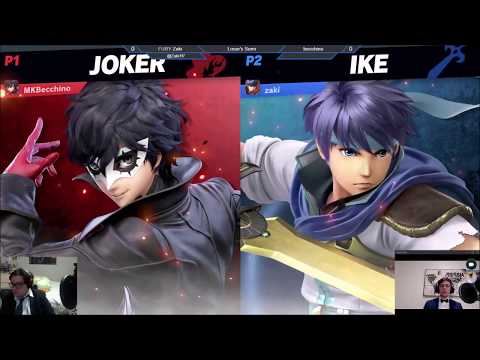 AOTM4 Losers Finals - Becchino(Joker) vs Zaki(Ike)