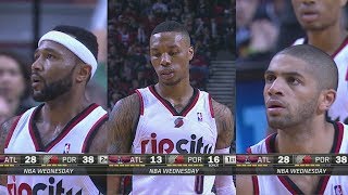 Damian Lillard - Nicolas Batum - Mo Williams - Blazers