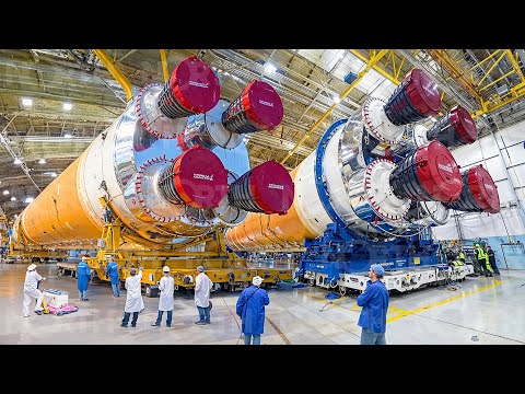 INSIDE Largest US Rocket Factory Building, Making the Most Powerful Giant Rockets for NASA