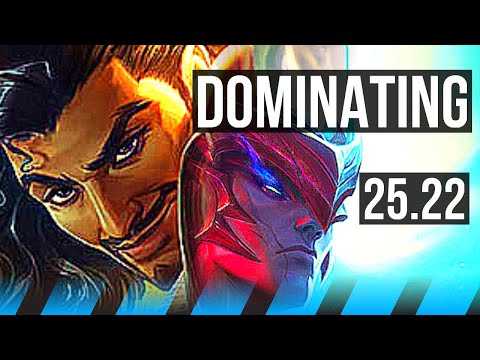 AKSHAN vs YONE (MID) | 65k DMG, 22/7/17, Dominating | KR Diamond | 25.22