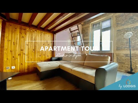 Apartment Tour // Furnished  27.3m2 in Lyon – Ref : 1L321510