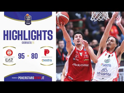 EA7 Emporio Armani Milano – Estra Pistoia | PokerstarsNews Highlights Serie A Unipol 2024/25