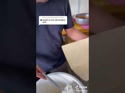 Cara Bungkus Nasi Ayam Cincang Mahkota Seremban 2