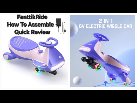 FanttikRide Classic Electric Wiggle Car - How To Assemble + Quick Review